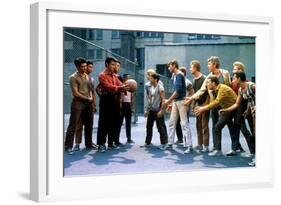West Side Story, George Chakiris, Russ Tamblyn, David Winters, 1961-null-Framed Photo