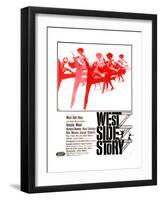 West Side Story, German Poster Art, 1961-null-Framed Premium Giclee Print