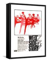 West Side Story, German Poster Art, 1961-null-Framed Stretched Canvas