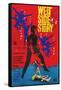 West Side Story, Italian Movie Poster, 1961-null-Framed Stretched Canvas