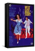 West Side Story, Italian Movie Poster, 1961-null-Framed Stretched Canvas