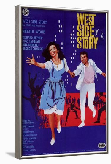 West Side Story, Italian Movie Poster, 1961-null-Framed Art Print