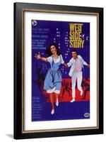 West Side Story, Italian Movie Poster, 1961-null-Framed Art Print