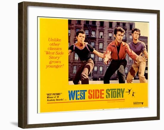 West Side Story, Jose De Vega, George Chakiris, 1961-null-Framed Art Print