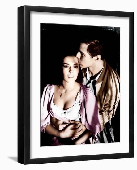 West Side Story, L-R: Natalie Wood, Richard Beymer, 1961-null-Framed Photo
