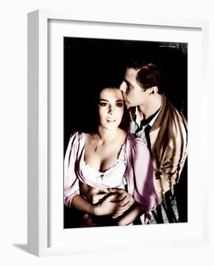 West Side Story, L-R: Natalie Wood, Richard Beymer, 1961-null-Framed Photo