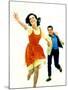 West Side Story. Natalie Wood and Richard Beymer, 1961-null-Mounted Art Print