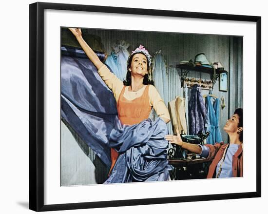 West Side Story, Natalie Wood (Left), 1961-null-Framed Photo