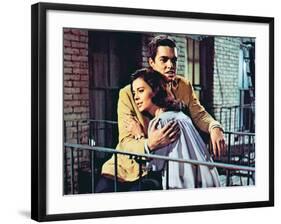 West Side Story, Natalie Wood, Richard Beymer, 1961-null-Framed Photo