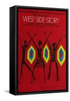 West Side Story, Polish Movie Poster, 1961-null-Framed Stretched Canvas