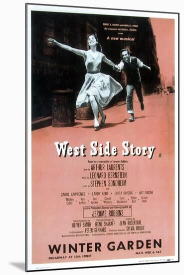 West Side Story-null-Mounted Art Print