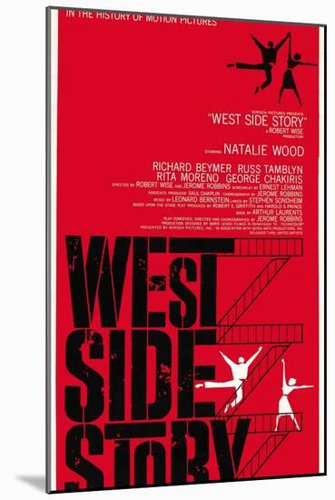 West Side Story-null-Mounted Art Print