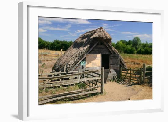 West Stow Country Park and Anglo-Saxon Village, Bury St Edmunds, Suffolk-Peter Thompson-Framed Photographic Print