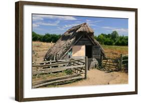 West Stow Country Park and Anglo-Saxon Village, Bury St Edmunds, Suffolk-Peter Thompson-Framed Photographic Print