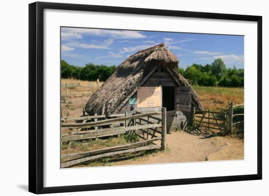 West Stow Country Park and Anglo-Saxon Village, Bury St Edmunds, Suffolk-Peter Thompson-Framed Photographic Print