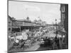 West Street in New York City Photograph - New York, NY-Lantern Press-Mounted Art Print