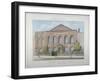 West Street Independent Chapel, Southwark, London, 1826-G Yates-Framed Giclee Print