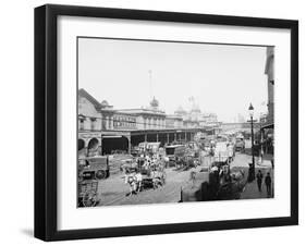 West Street, New York City, N.Y.-null-Framed Photo