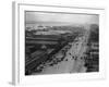 West Street with Piers and Warehouses, New York-null-Framed Photographic Print