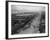 West Street with Piers and Warehouses, New York-null-Framed Photographic Print