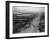 West Street with Piers and Warehouses, New York-null-Framed Photographic Print