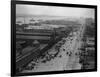 West Street with Piers and Warehouses, New York-null-Framed Photographic Print