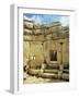 West Temple with Window Stone, Megalithic Temple Dating from Around 3000 Bc, Mnajdra, Malta-Sheila Terry-Framed Photographic Print