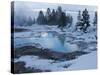 West Thumb Basin Winter Landscape, Yellowstone National Park, UNESCO World Heritage Site, Wyoming, -Kimberly Walker-Stretched Canvas