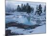 West Thumb Basin Winter Landscape, Yellowstone National Park, UNESCO World Heritage Site, Wyoming, -Kimberly Walker-Mounted Photographic Print