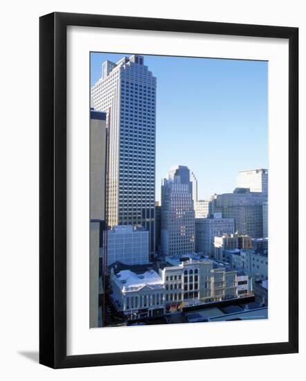 West Towards Canal and Central Business District-Barry Winiker-Framed Photographic Print