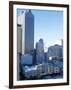 West Towards Canal and Central Business District-Barry Winiker-Framed Photographic Print