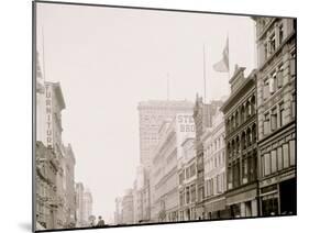 West Twenty-Third Street from Sixth Avenue, New York, N.Y.-null-Mounted Photo