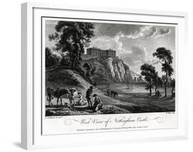 West View of Nottingham Castle, Nottinghamshire, 1776-William Watts-Framed Giclee Print