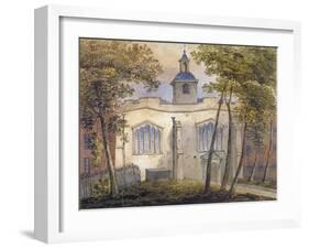 West View of the Church of St Helen, Bishopsgate, City of London, C1810-William Pearson-Framed Giclee Print