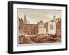 West View of the Guildhall Chapel and Blackwell Hall, City of London, 1820-John Chessell Buckler-Framed Giclee Print