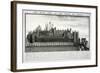 West View of the Tower of London, with a Description, 1737-Nathaniel Buck-Framed Giclee Print