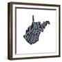 West Virgina-Art Licensing Studio-Framed Giclee Print