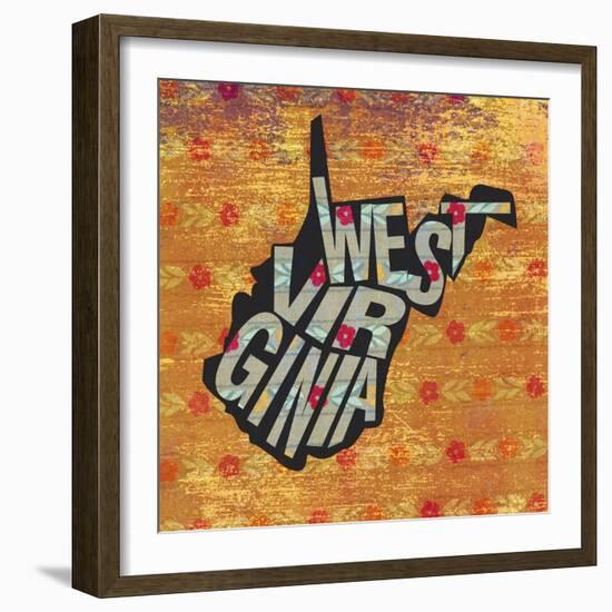 West Virgina-Art Licensing Studio-Framed Giclee Print