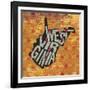 West Virgina-Art Licensing Studio-Framed Giclee Print