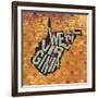 West Virgina-Art Licensing Studio-Framed Giclee Print