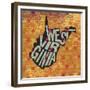 West Virgina-Art Licensing Studio-Framed Giclee Print