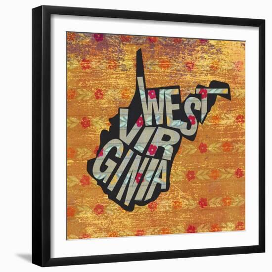 West Virgina-Art Licensing Studio-Framed Giclee Print