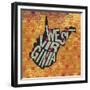 West Virgina-Art Licensing Studio-Framed Giclee Print