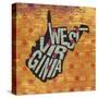 West Virgina-Art Licensing Studio-Stretched Canvas