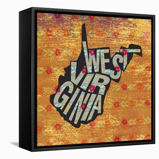 West Virgina-Art Licensing Studio-Framed Stretched Canvas