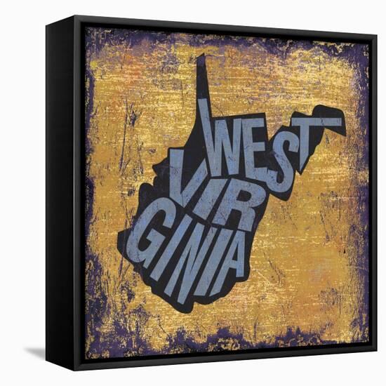 West Virgina-Art Licensing Studio-Framed Stretched Canvas