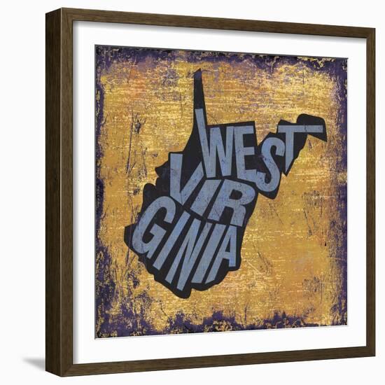 West Virgina-Art Licensing Studio-Framed Giclee Print