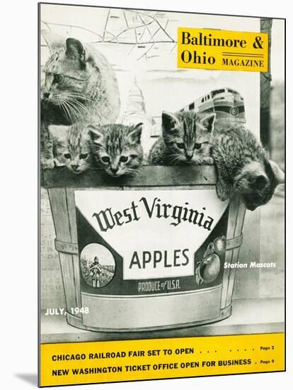 West Virginia Apples-null-Mounted Giclee Print