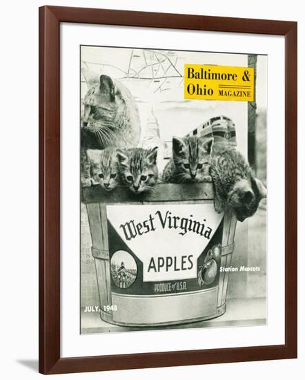 West Virginia Apples-null-Framed Giclee Print