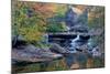 West Virginia, Babcock State Park. Glade Creek Grist Mill-Jaynes Gallery-Mounted Photographic Print